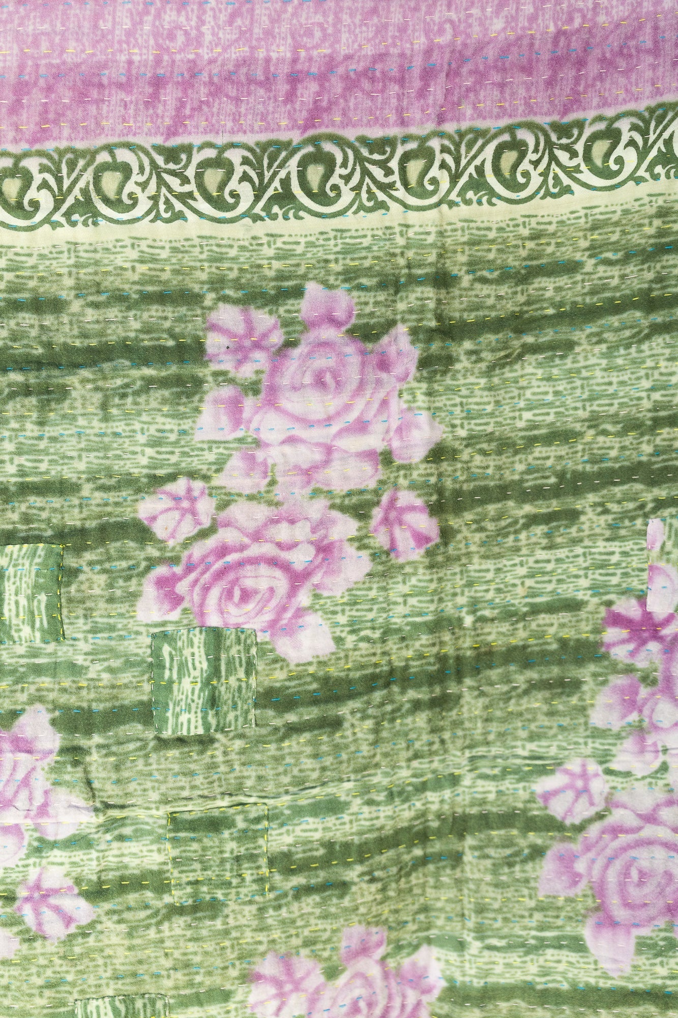 Babe No. 7 Kantha Baby Blanket