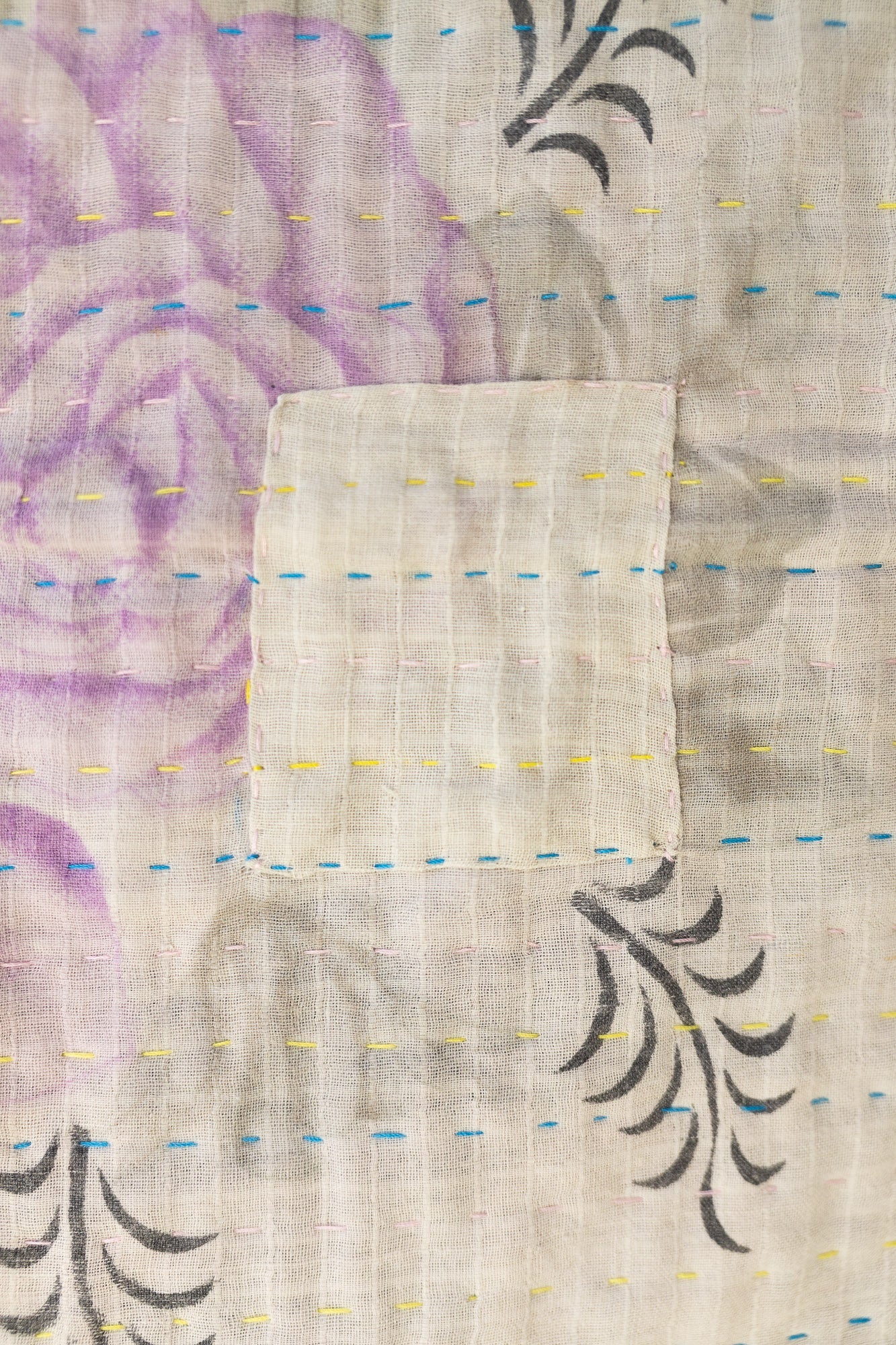 Babe No. 7 Kantha Baby Blanket