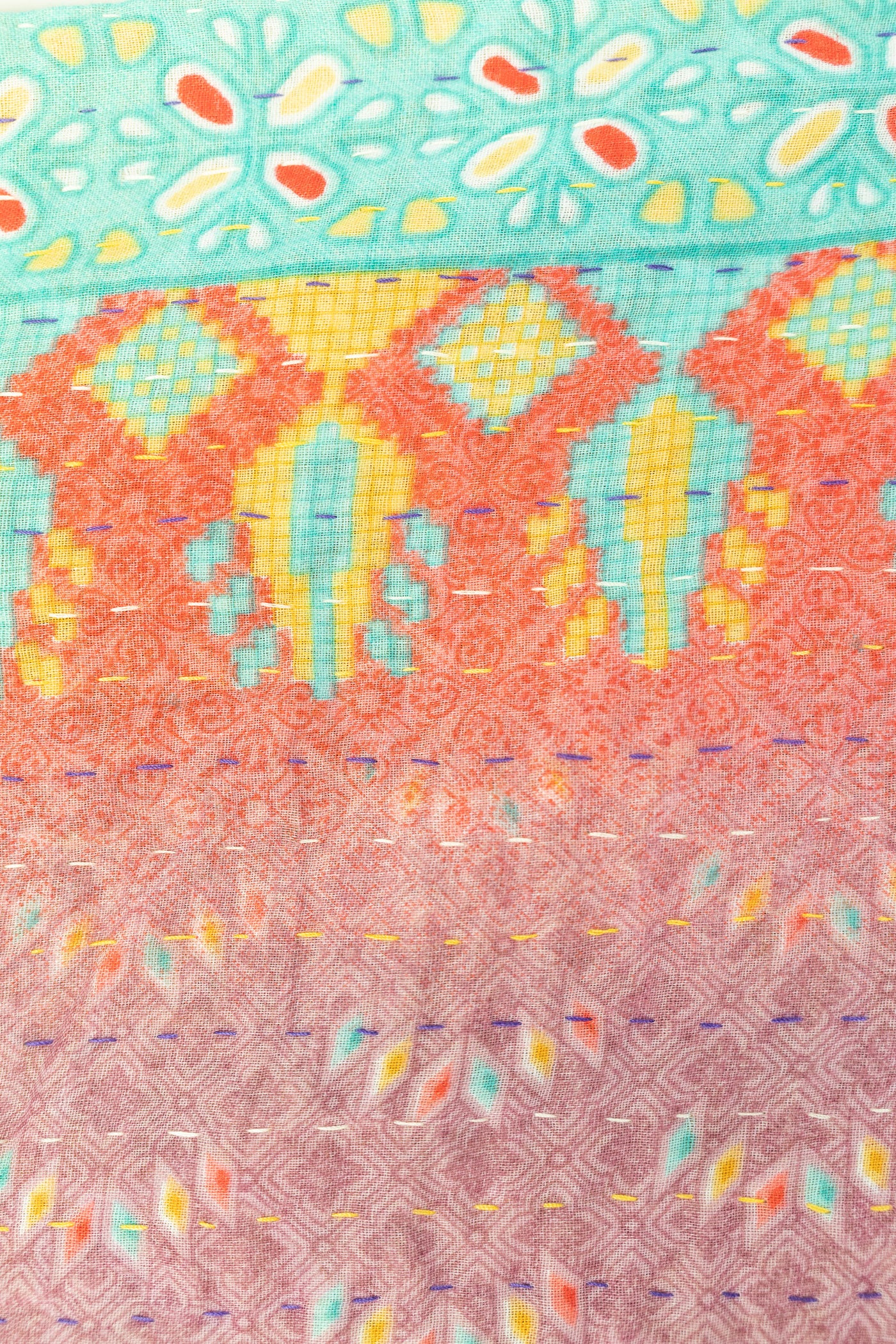 Baby Gift Bundle No. 5 | Kantha Blanket + Handmade Elephant