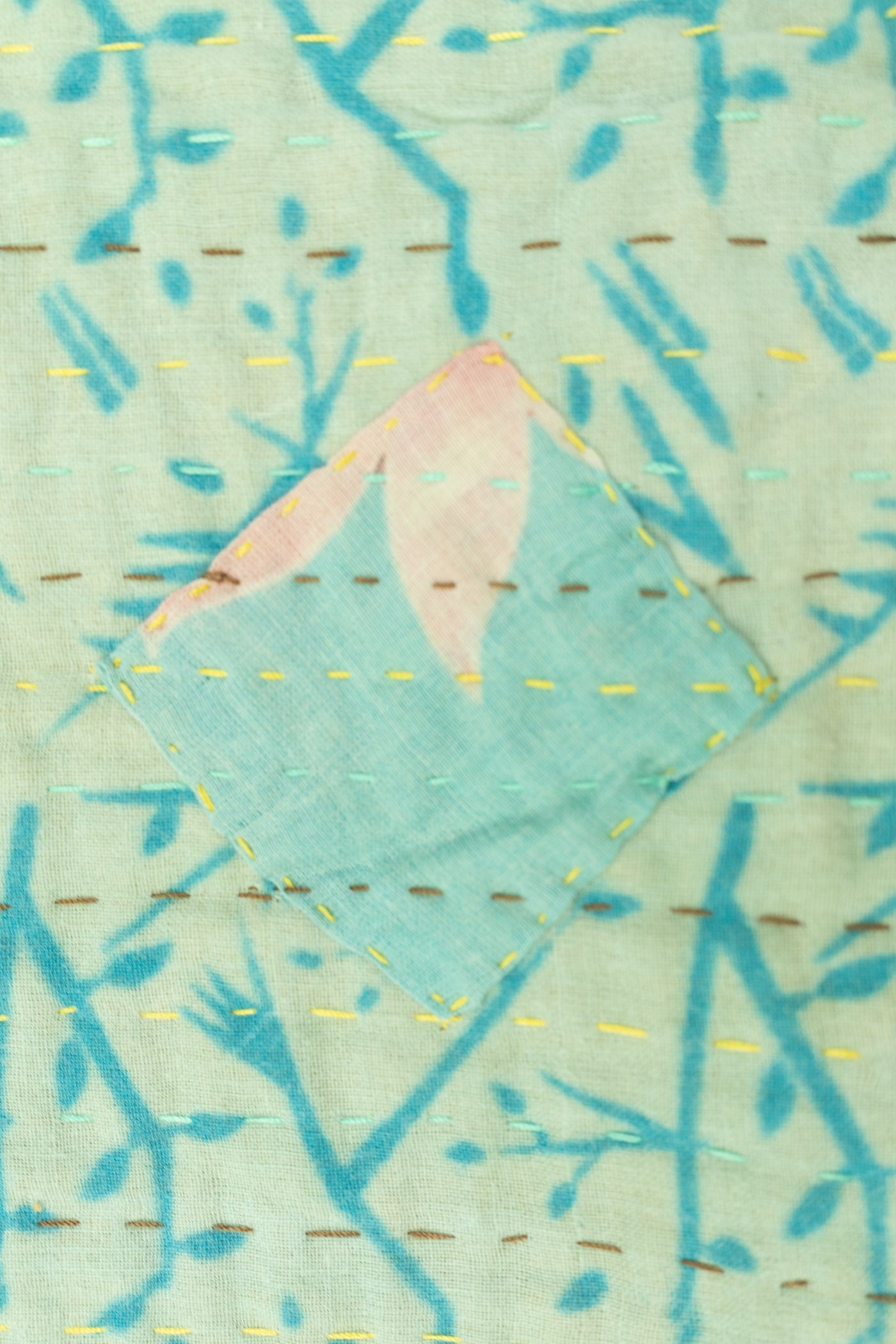 Baby Gift Bundle No. 8 | Kantha Blanket + Handmade Elephant