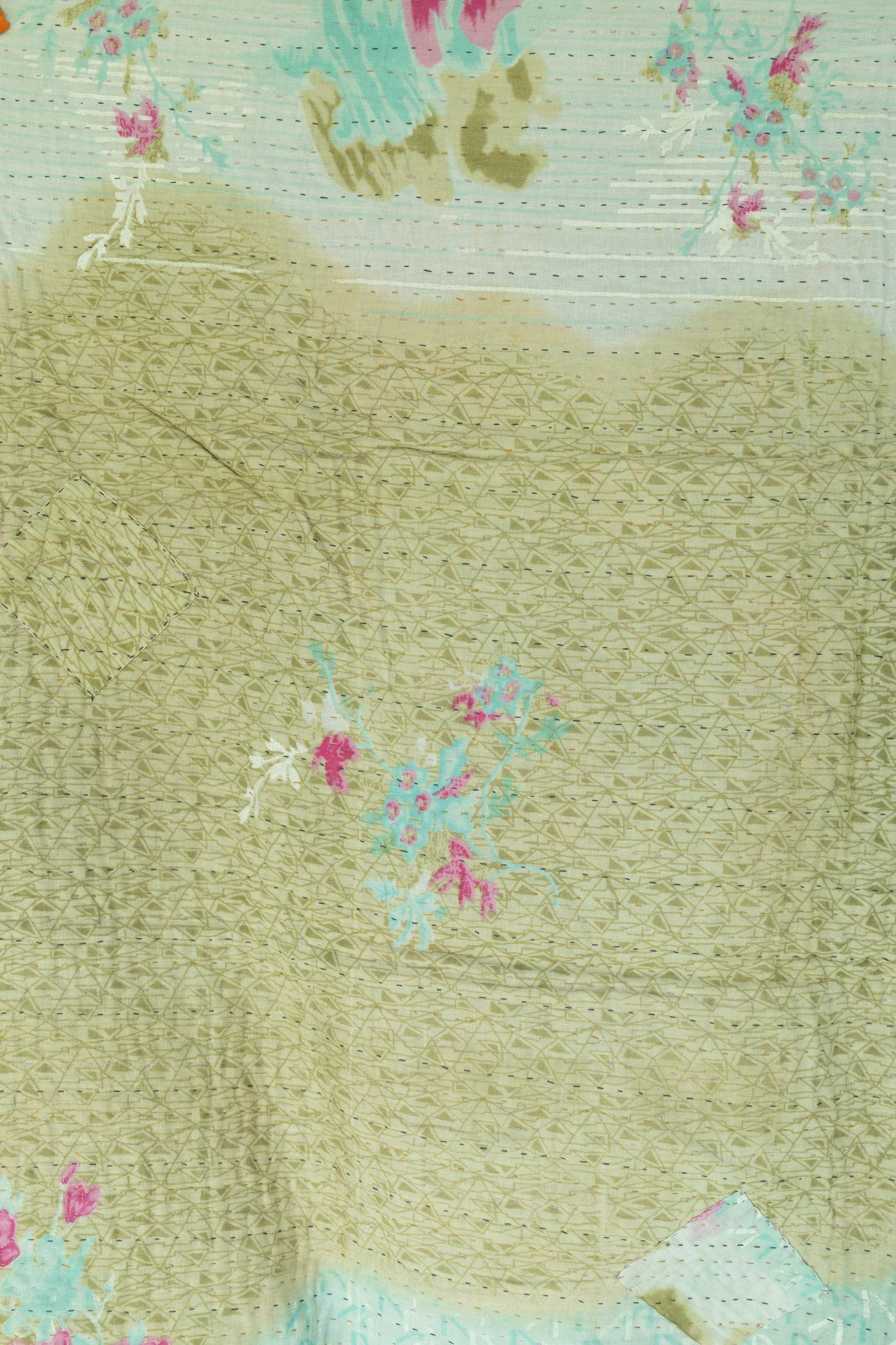 Baby Gift Bundle No. 4 | Kantha Blanket + Handmade Elephant