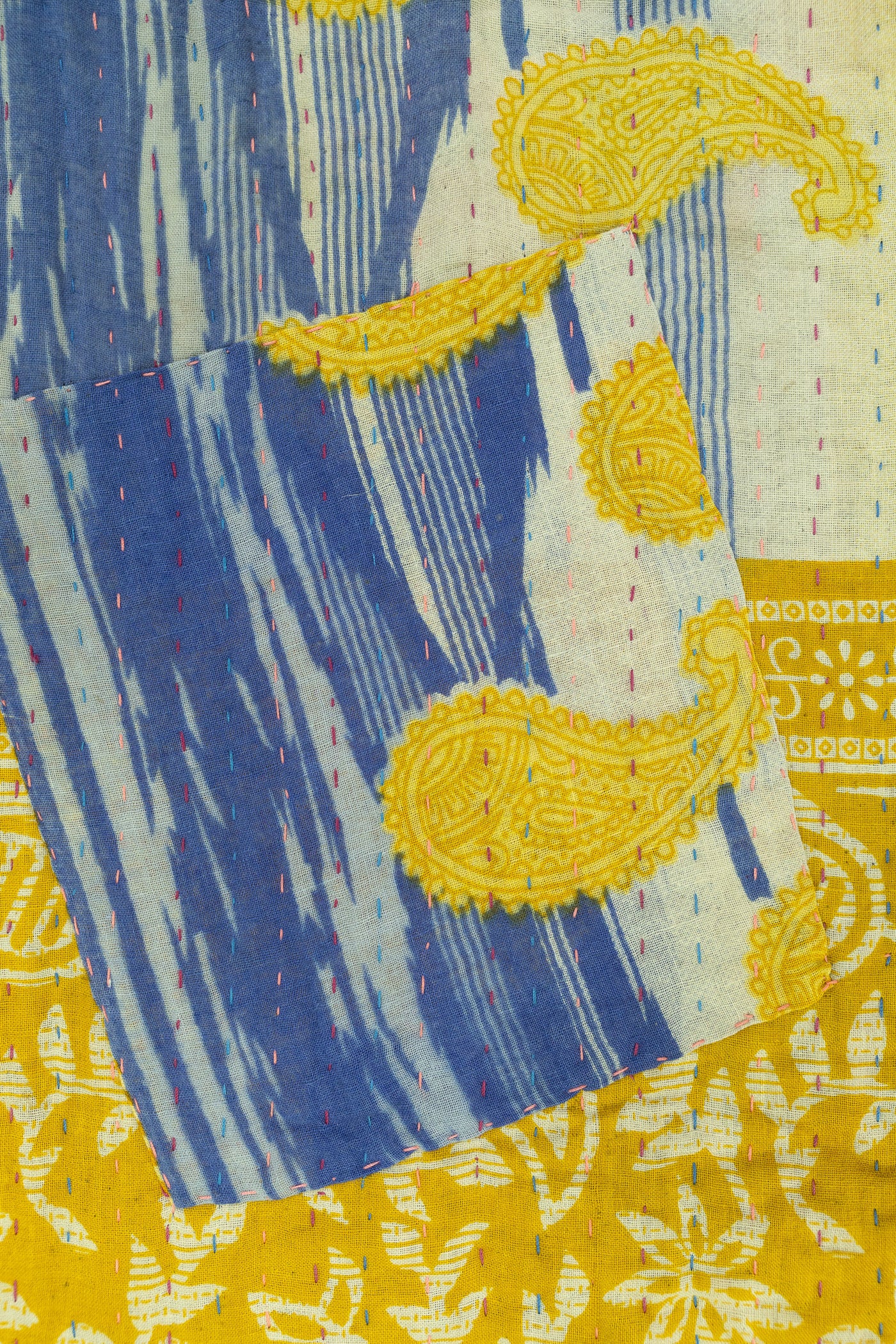 Baby Gift Bundle No. 1 | Kantha Blanket + Handmade Elephant