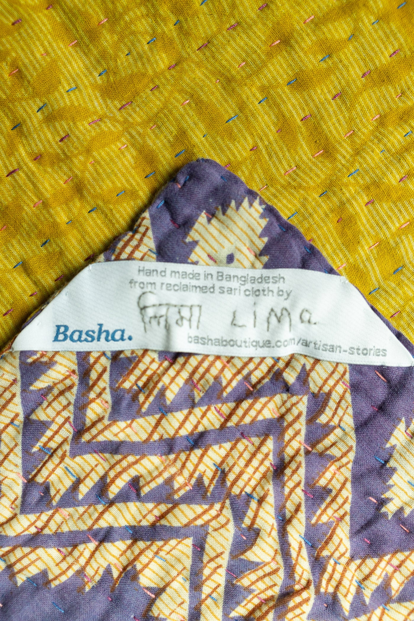 Baby Gift Bundle No. 1 | Kantha Blanket + Handmade Elephant