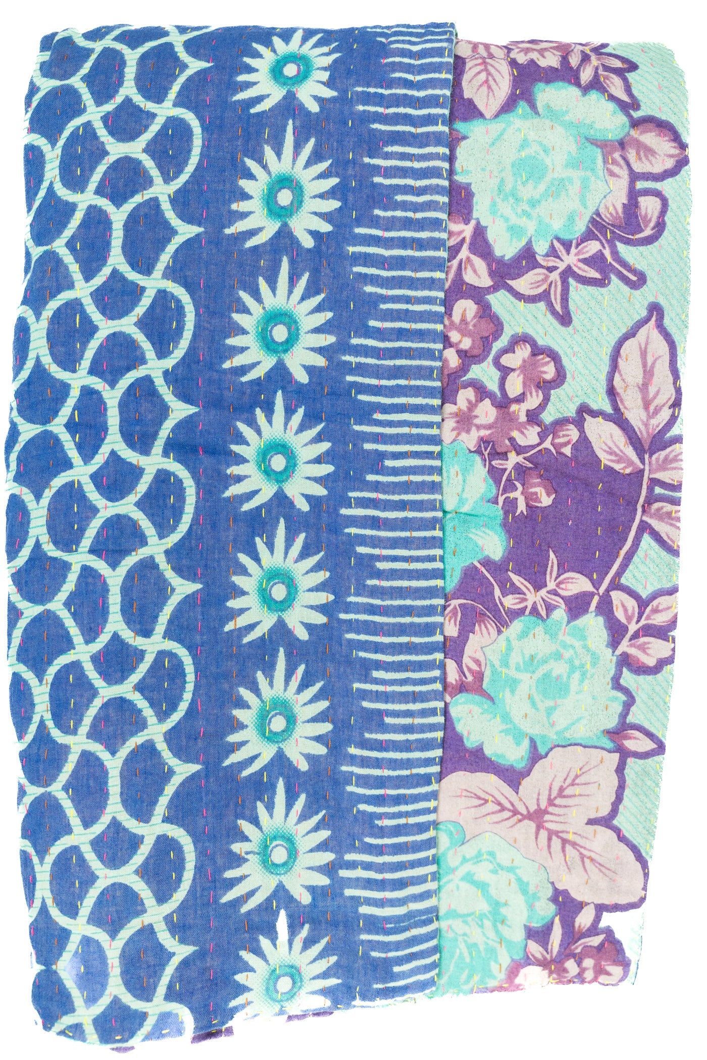 Beacon Kantha Throw Blanket