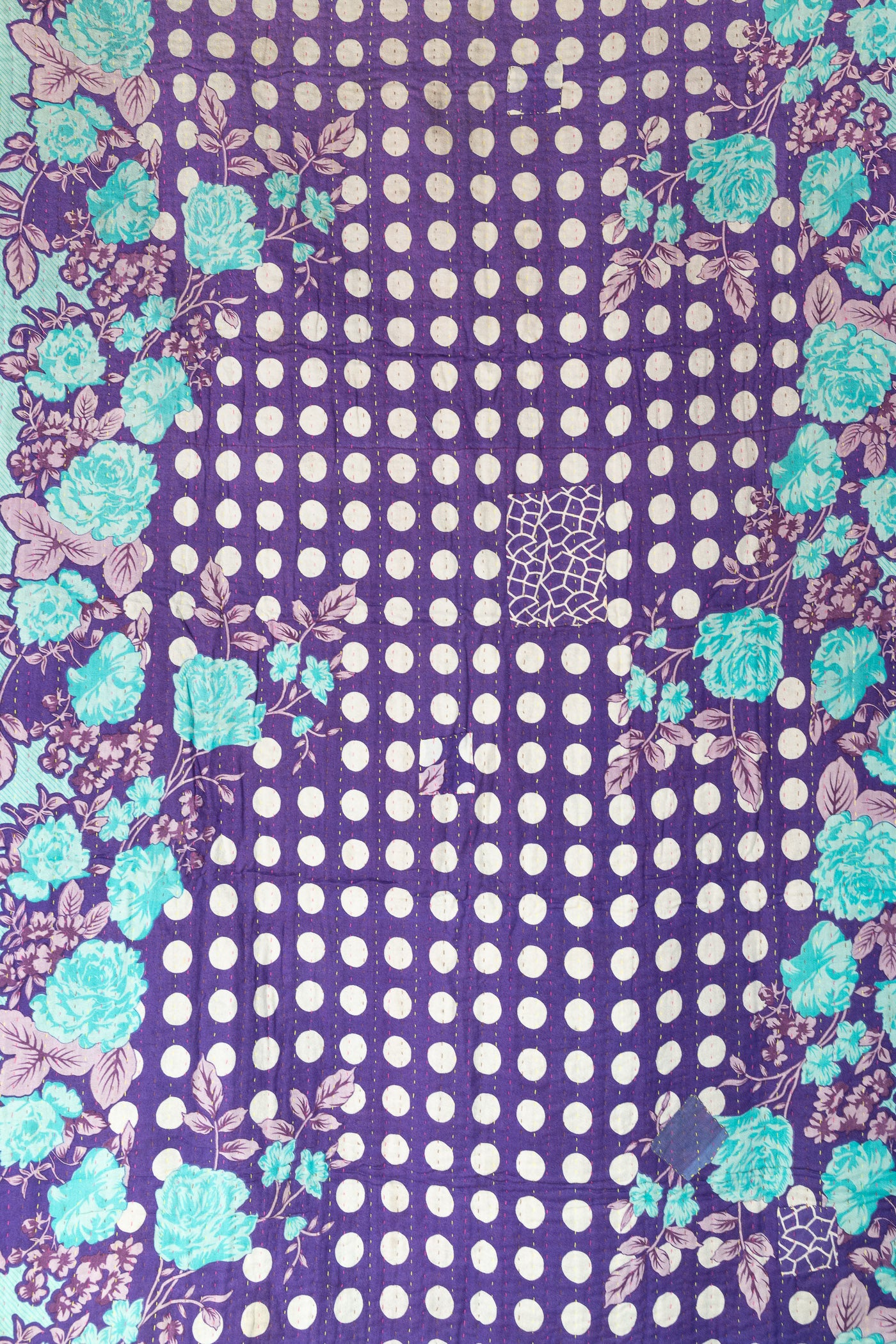 Beacon Kantha Throw Blanket