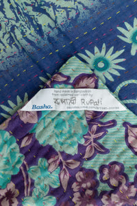 Beacon Kantha Throw Blanket