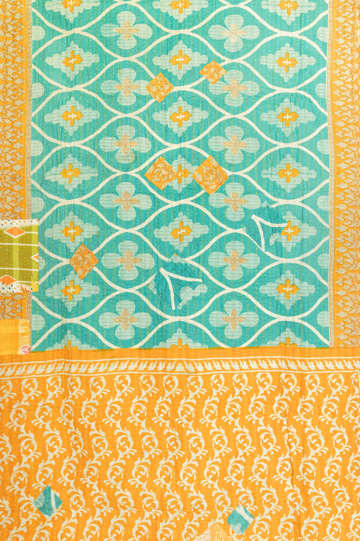 Beacon Kantha Throw Blanket
