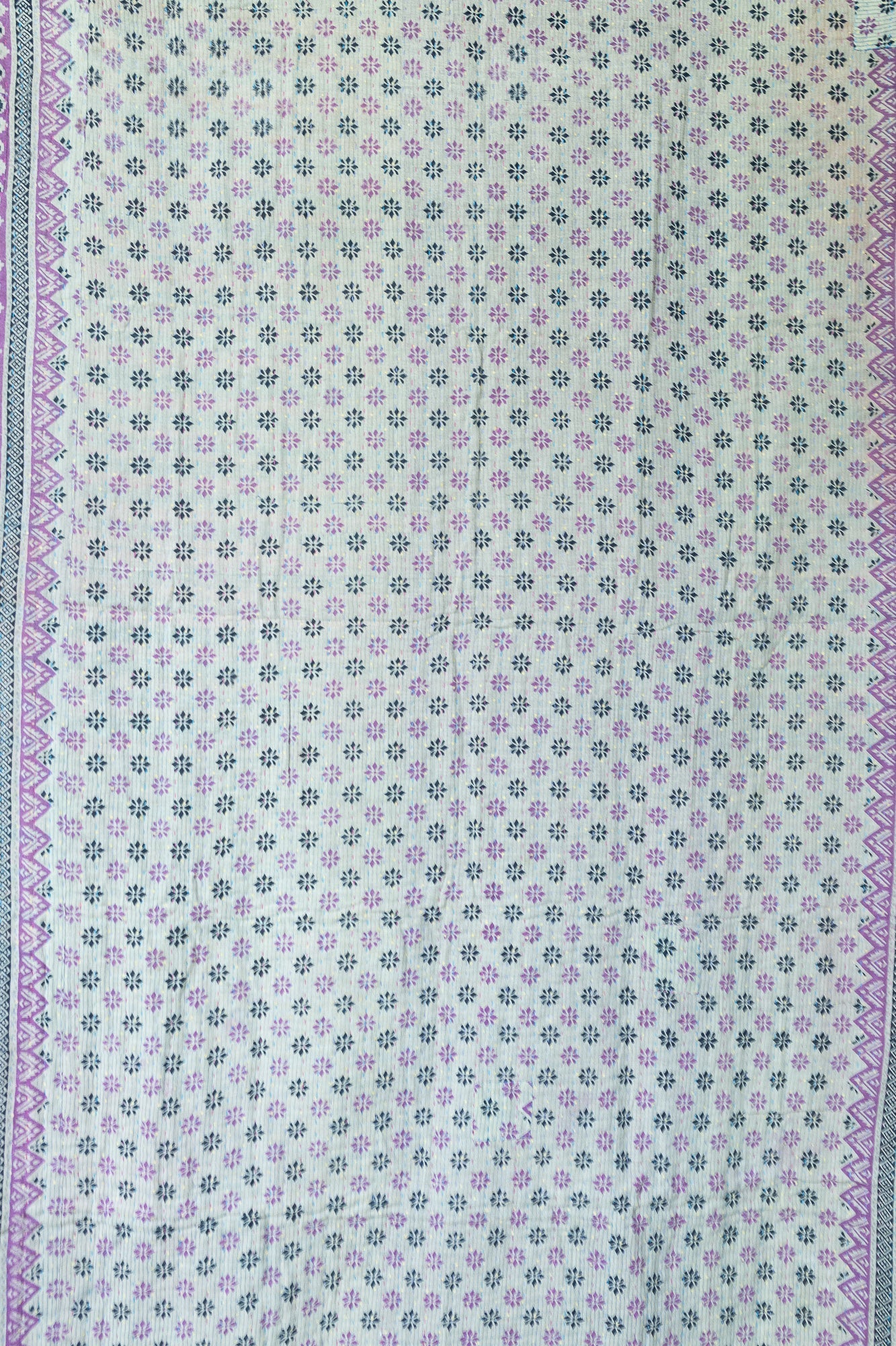 Beaming Kantha Throw