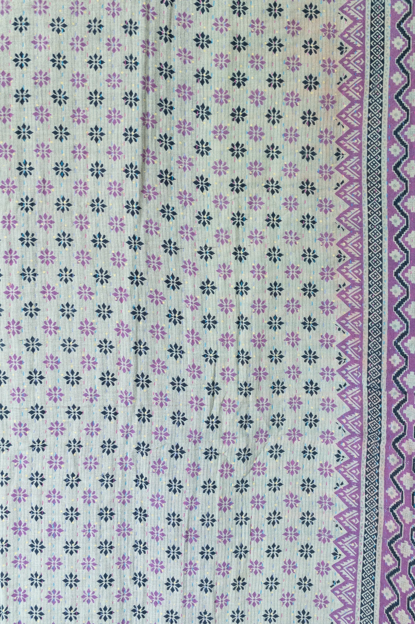 Beaming Kantha Throw