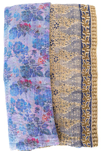 Beautiful Large Kantha Throw Blanket