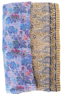 Beautiful Large Kantha Throw Blanket