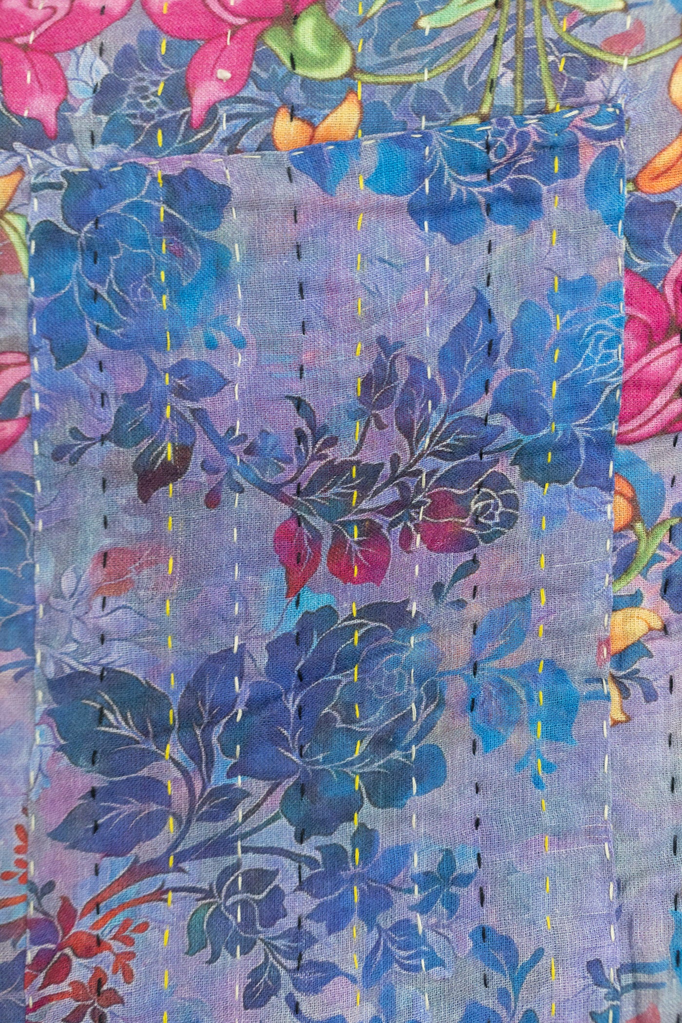 Beautiful Large Kantha Throw Blanket