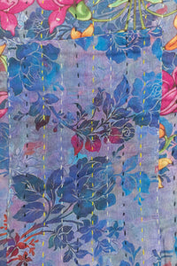 Beautiful Large Kantha Throw Blanket