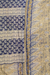 Beautiful Large Kantha Throw Blanket