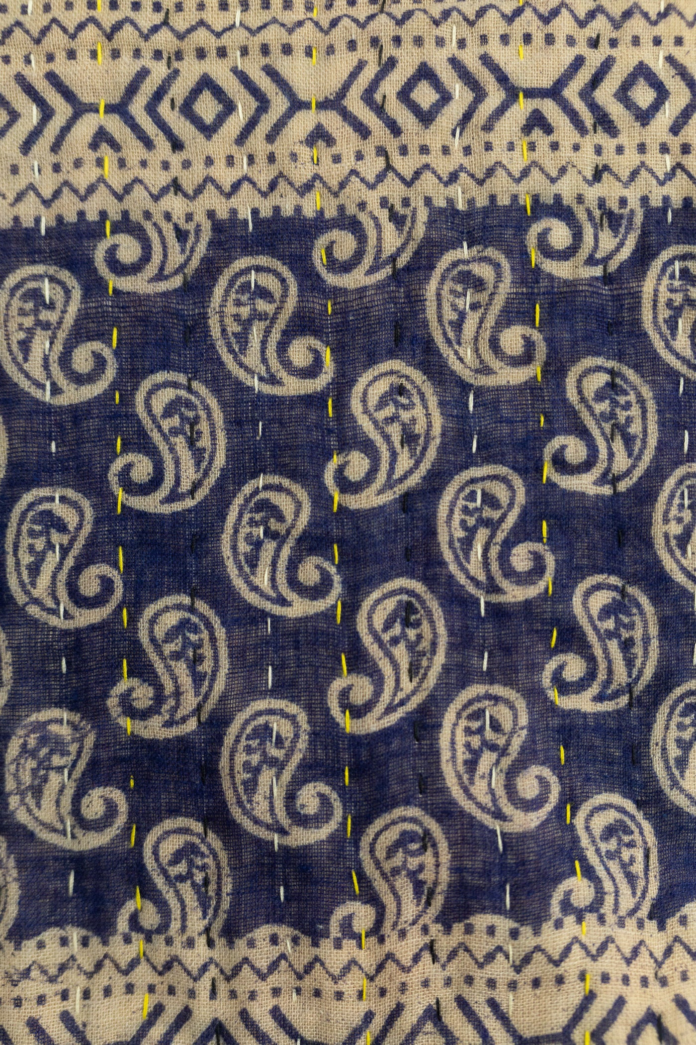 Beautiful Large Kantha Throw Blanket