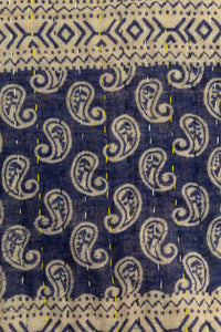 Beautiful Large Kantha Throw Blanket