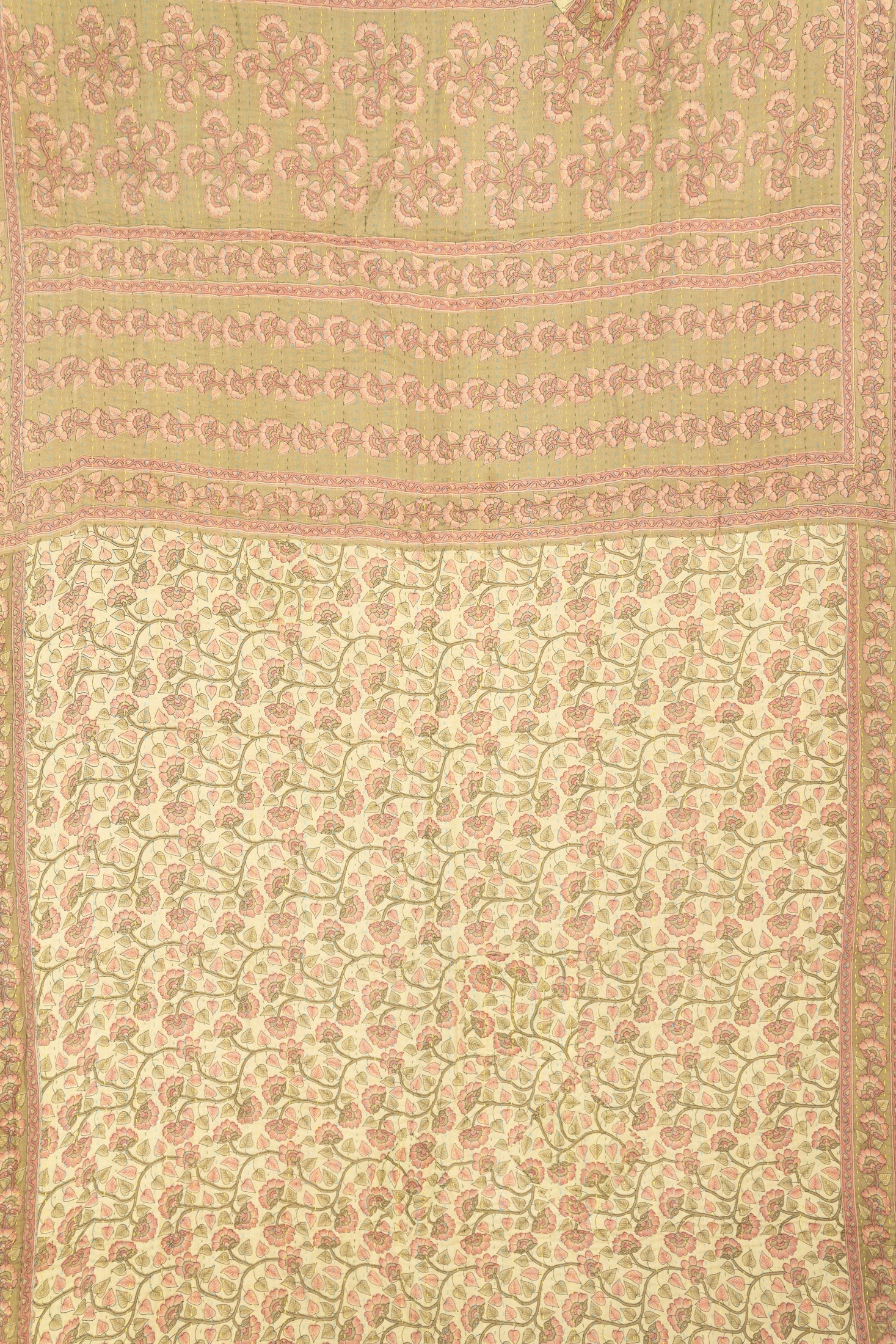 Becoming Kantha Throw