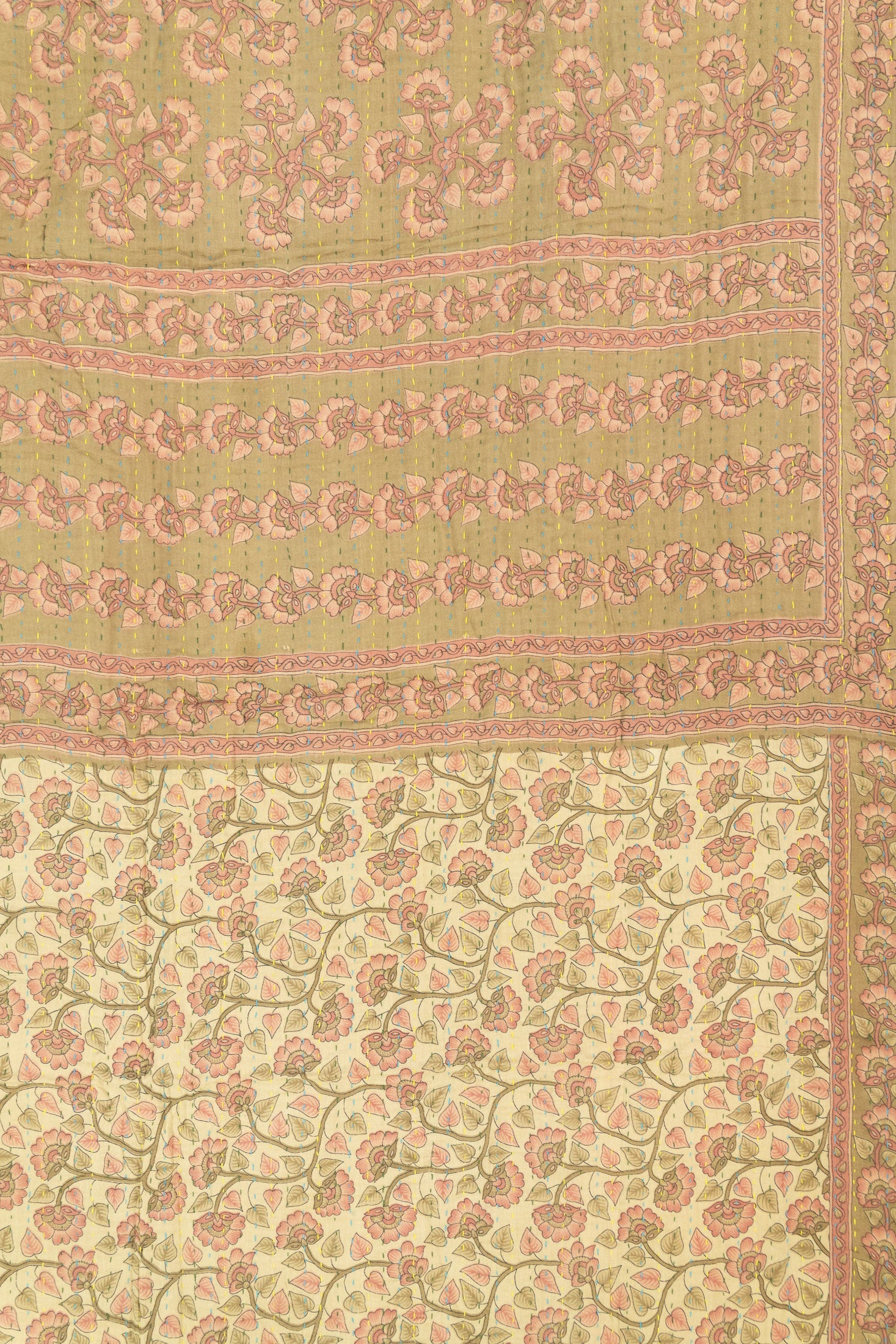 Becoming Kantha Throw