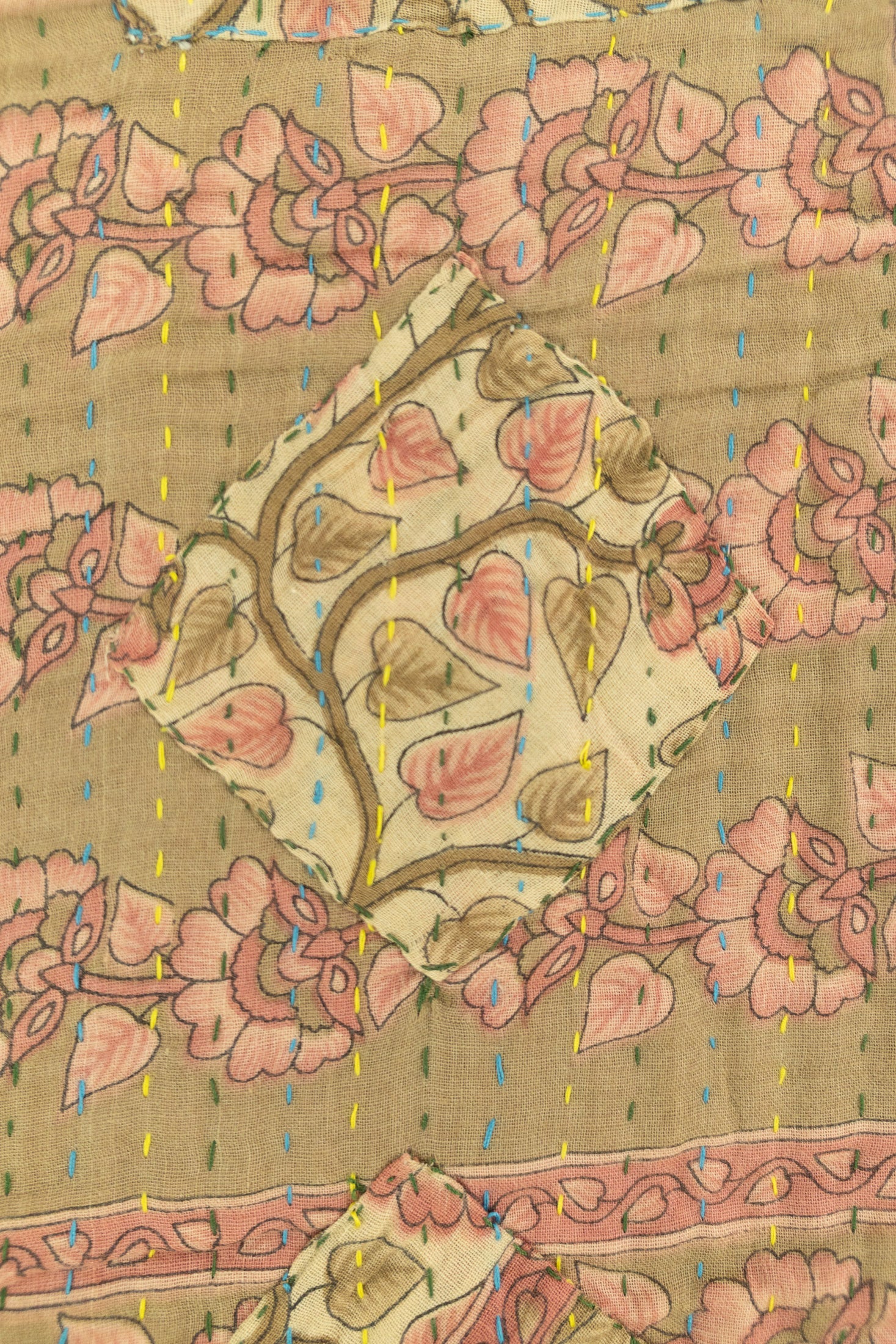 Becoming Kantha Throw