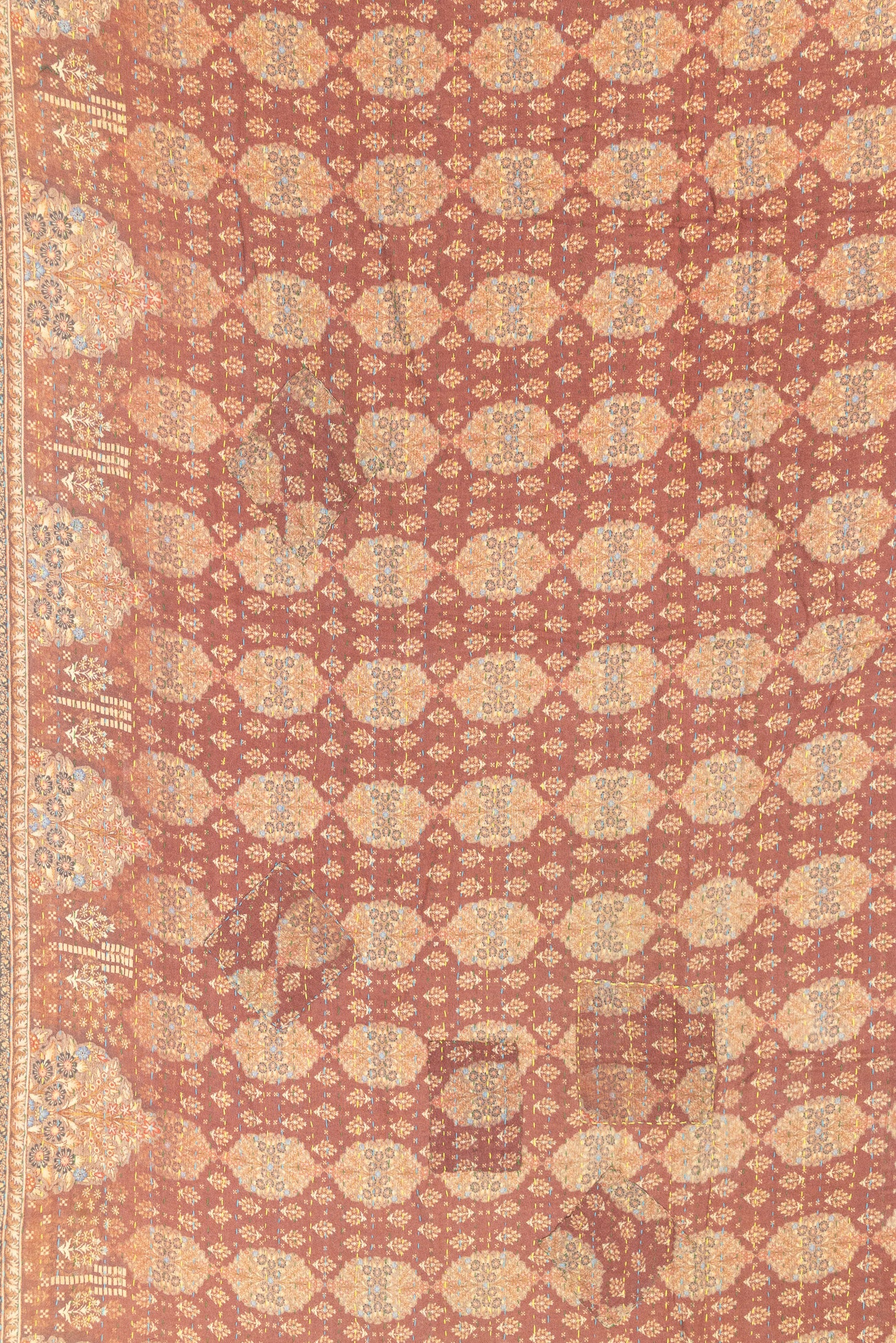 Becoming Kantha Throw