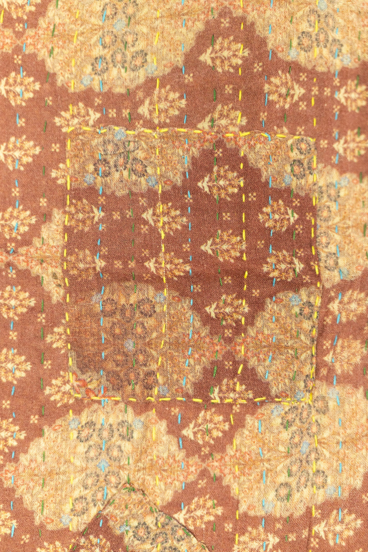 Becoming Kantha Throw