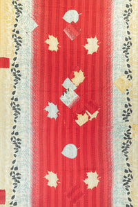 Believe Kantha Throw Blanket