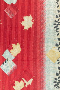 Believe Kantha Throw Blanket