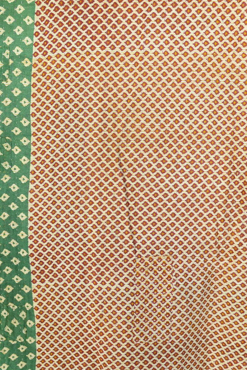 Bells Kantha Christmas Throw