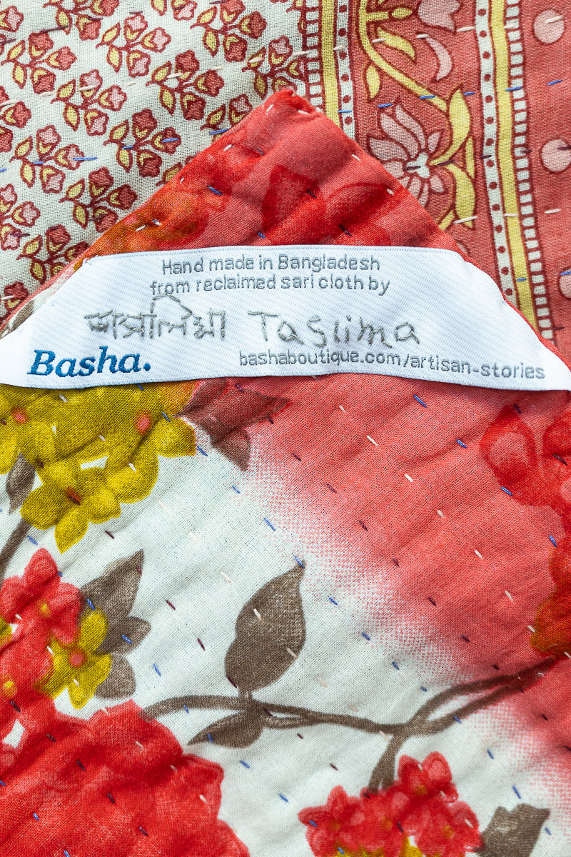 Belonging Kantha Throw