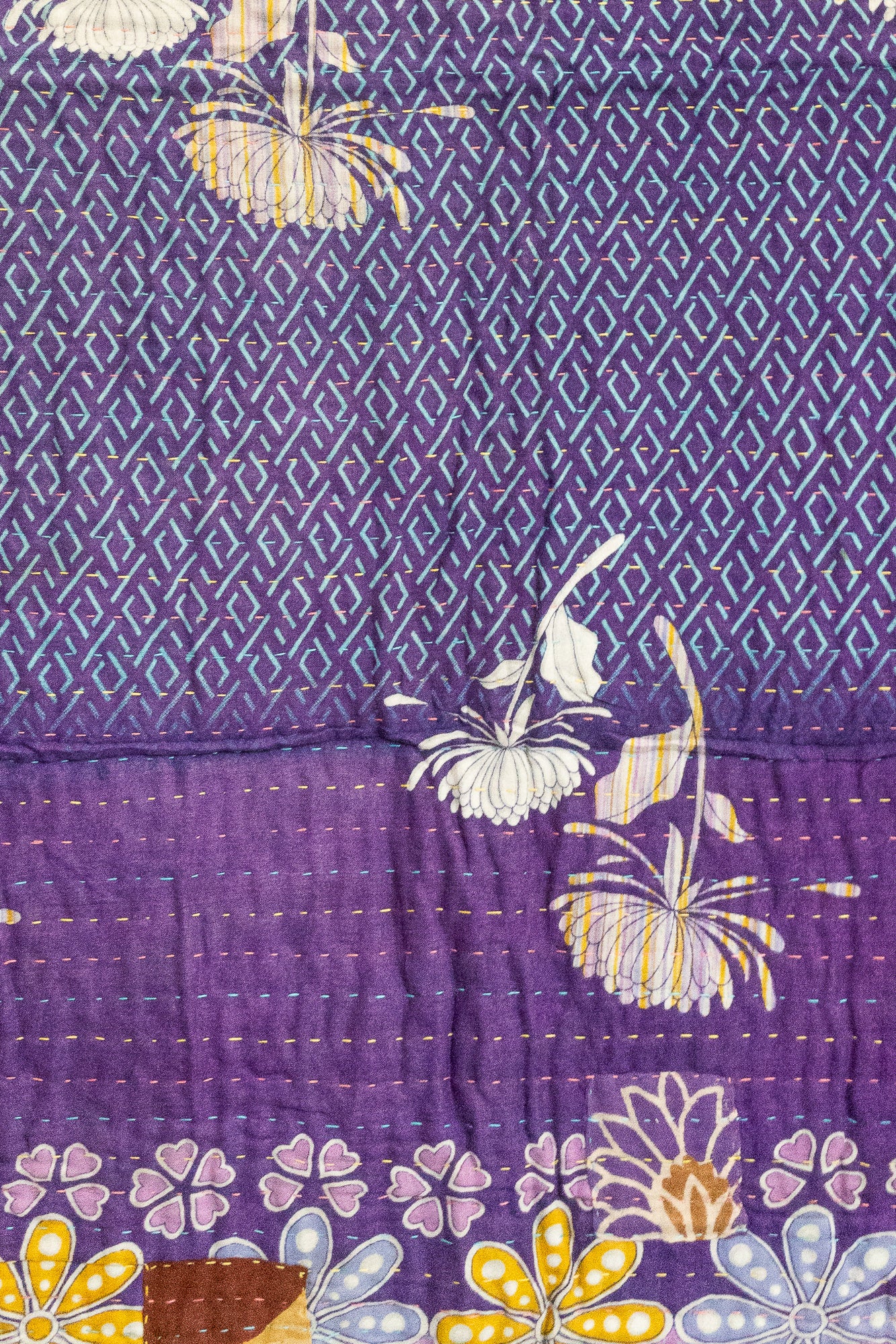 Miracle No. 2 Kantha Baby Blanket