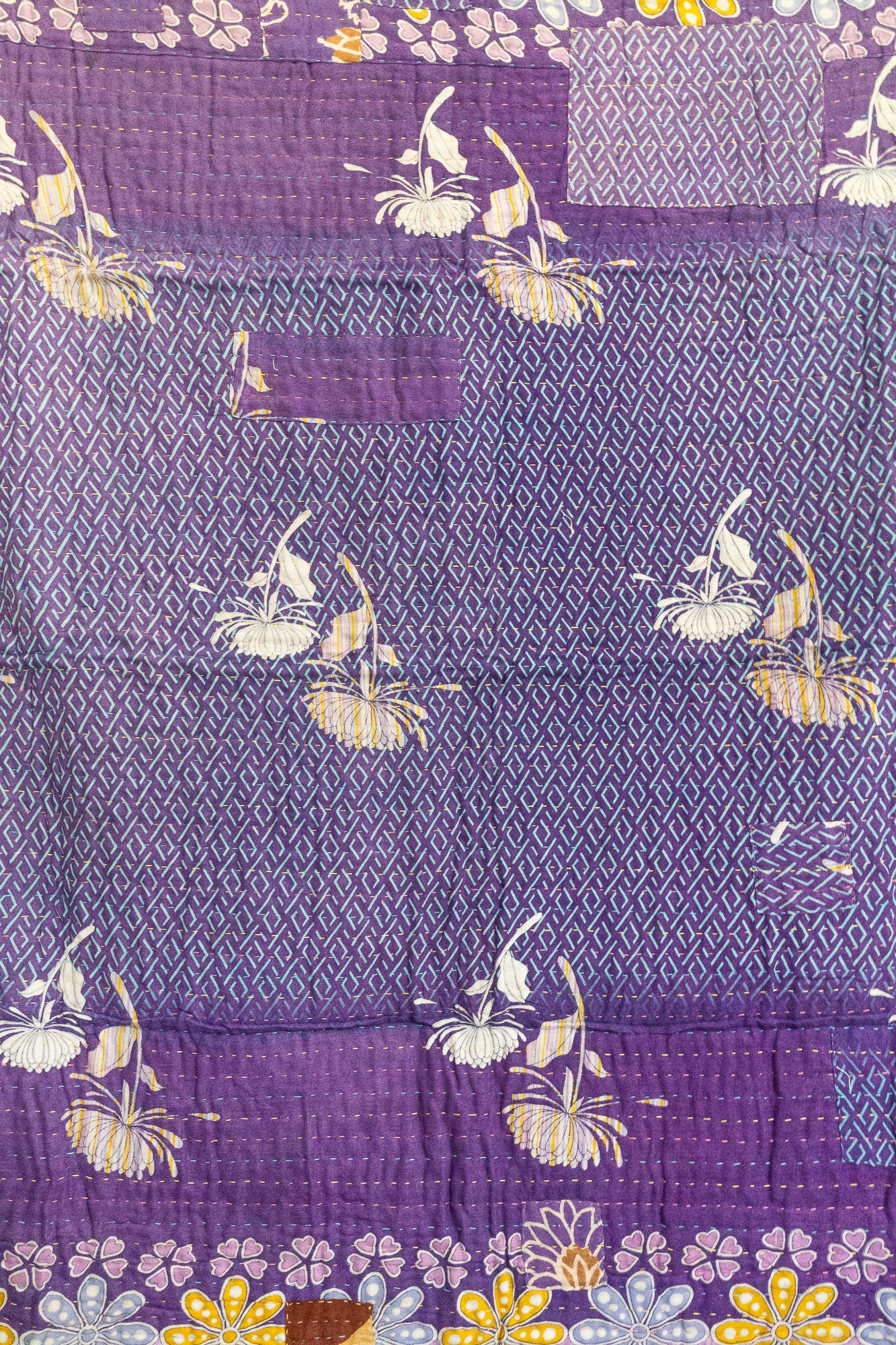 Miracle No. 2 Kantha Baby Blanket