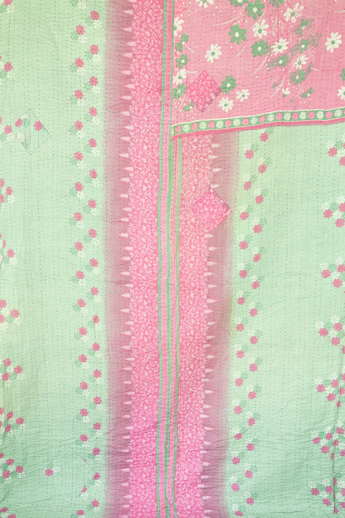 Blessed Large Kantha Throw