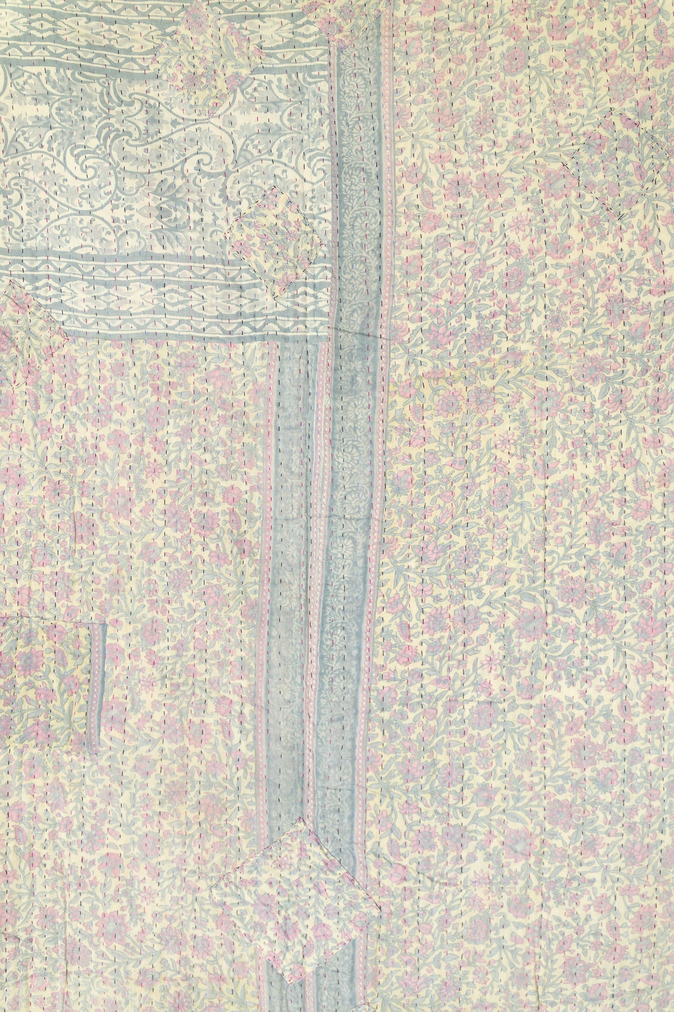 Blessed Large Kantha Throw