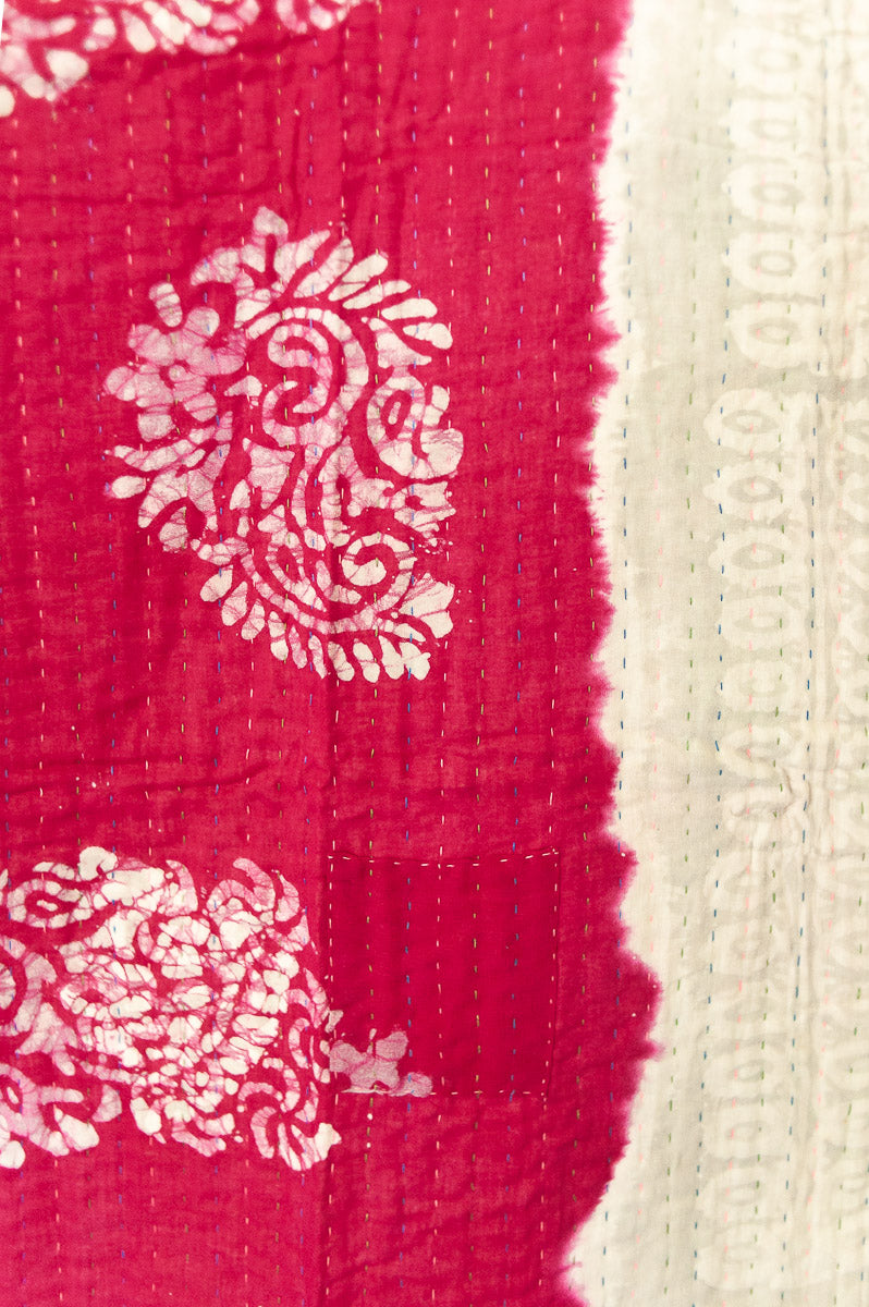 Bliss No. 1 Kantha Baby Blanket
