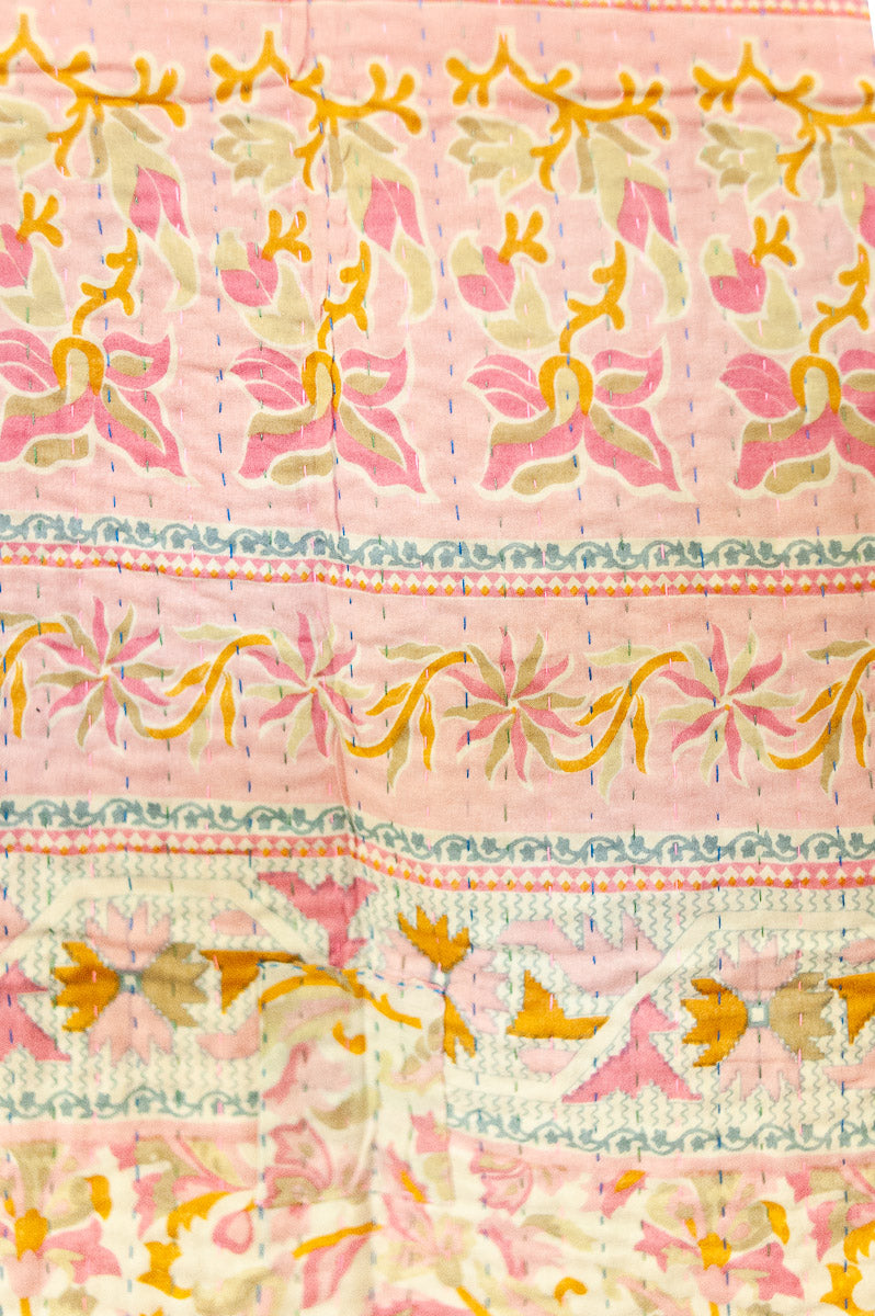 Bliss No. 1 Kantha Baby Blanket