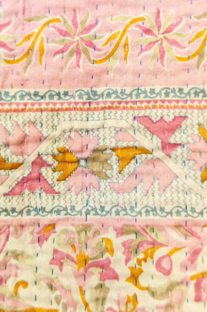 Bliss No. 1 Kantha Baby Blanket