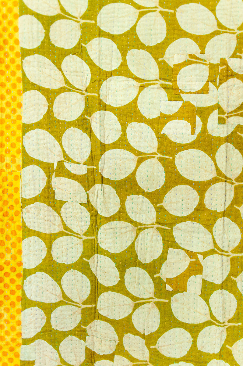 Bliss No. 2 Kantha Baby Blanket