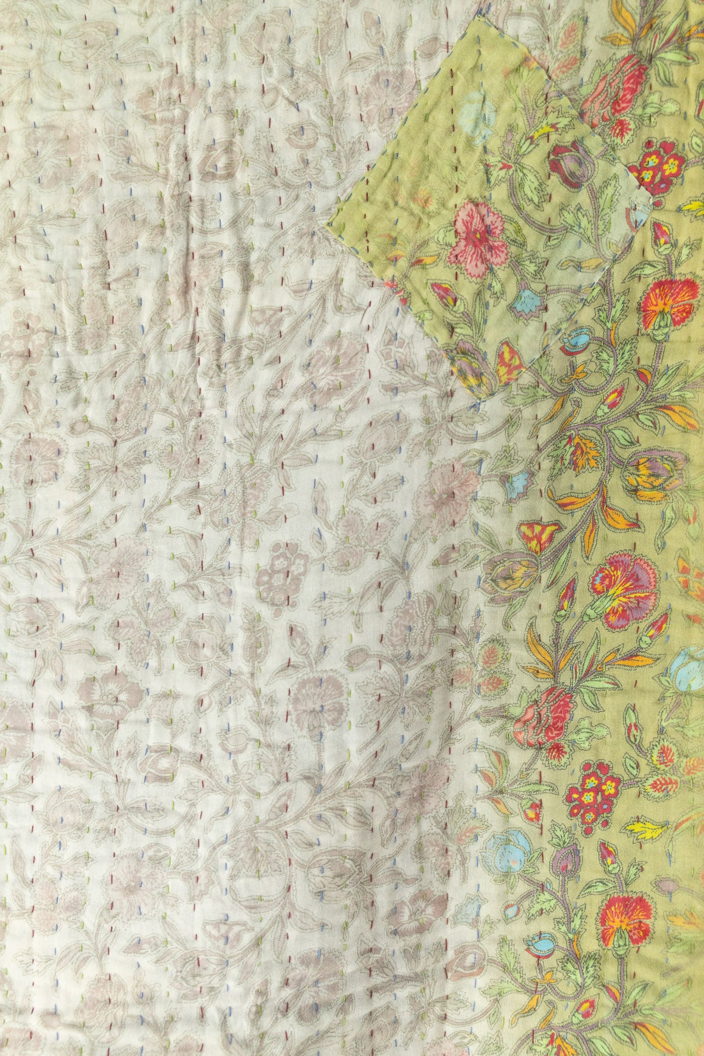 Bliss No. 3 Mini Kantha Blanket