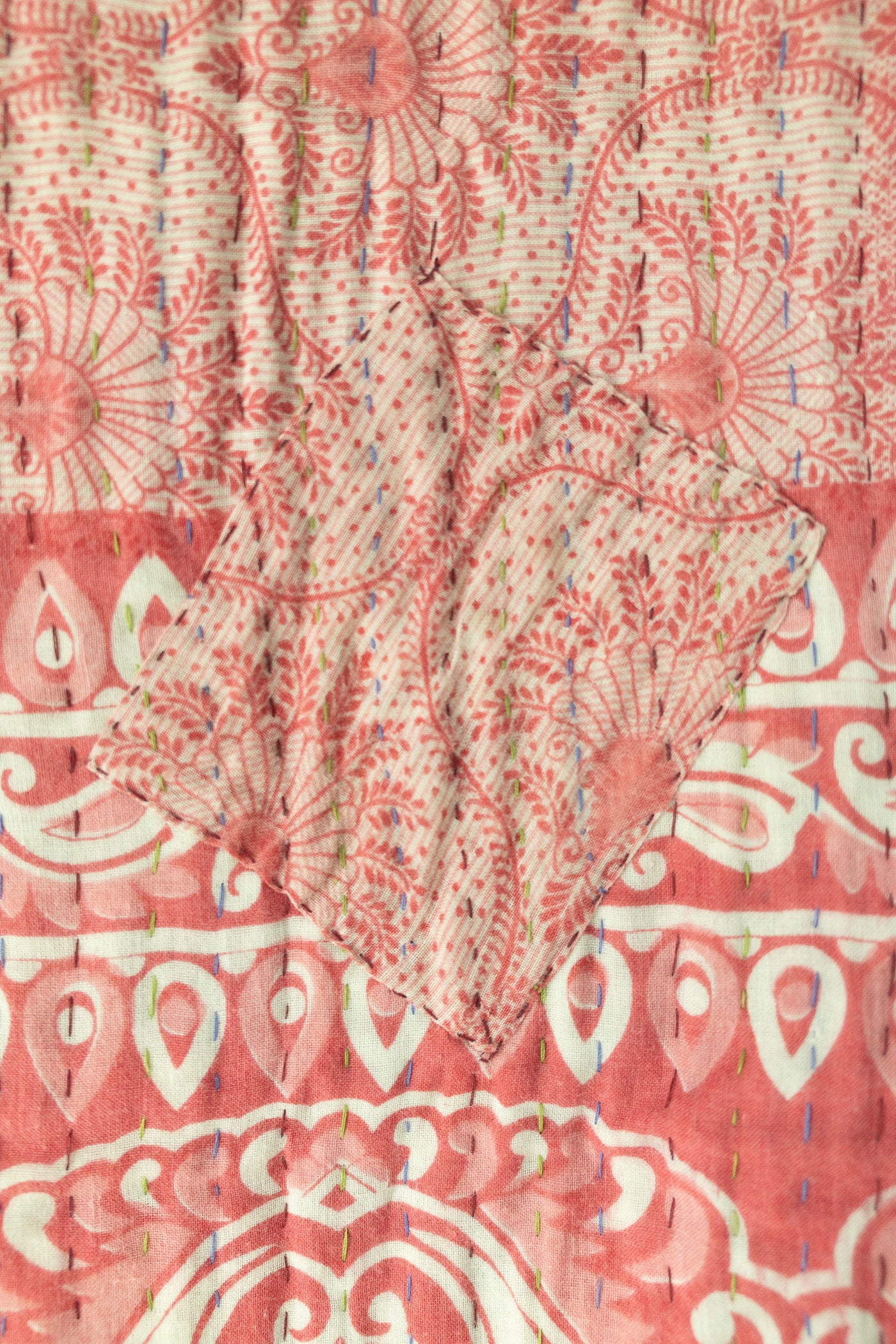 Bliss No. 3 Mini Kantha Blanket