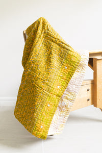 Bliss No. 3 Mini Kantha Blanket