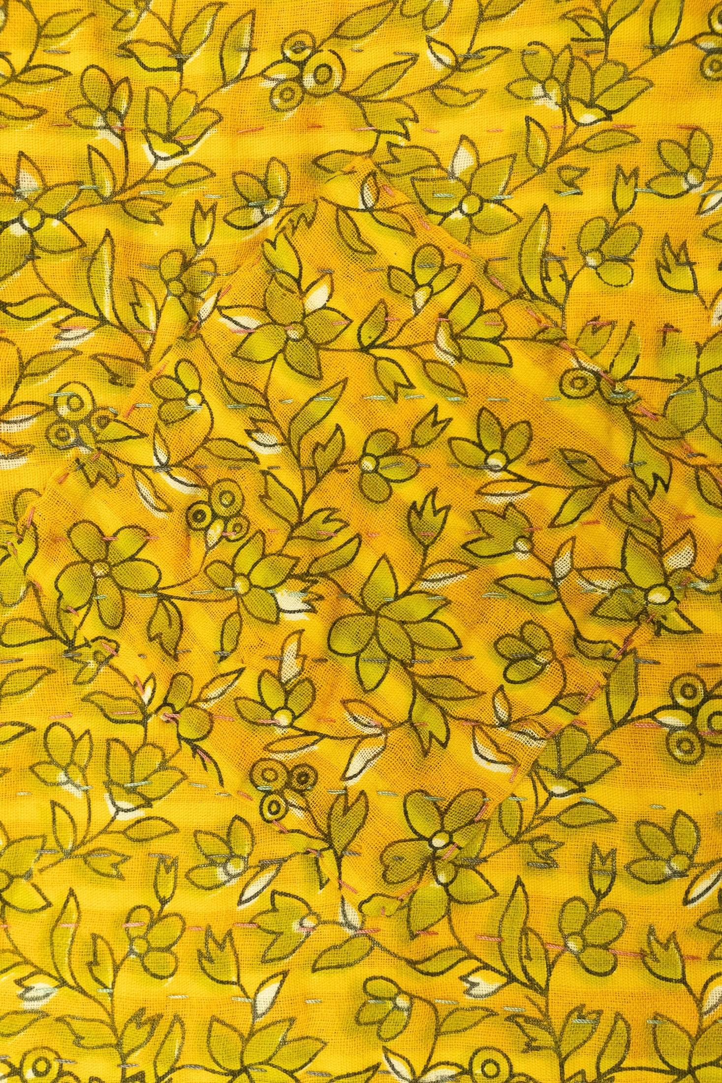 Bliss No. 3 Mini Kantha Blanket