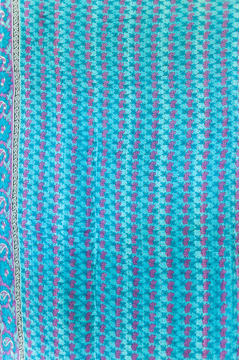 Bliss No. 4 Kantha Baby Blanket