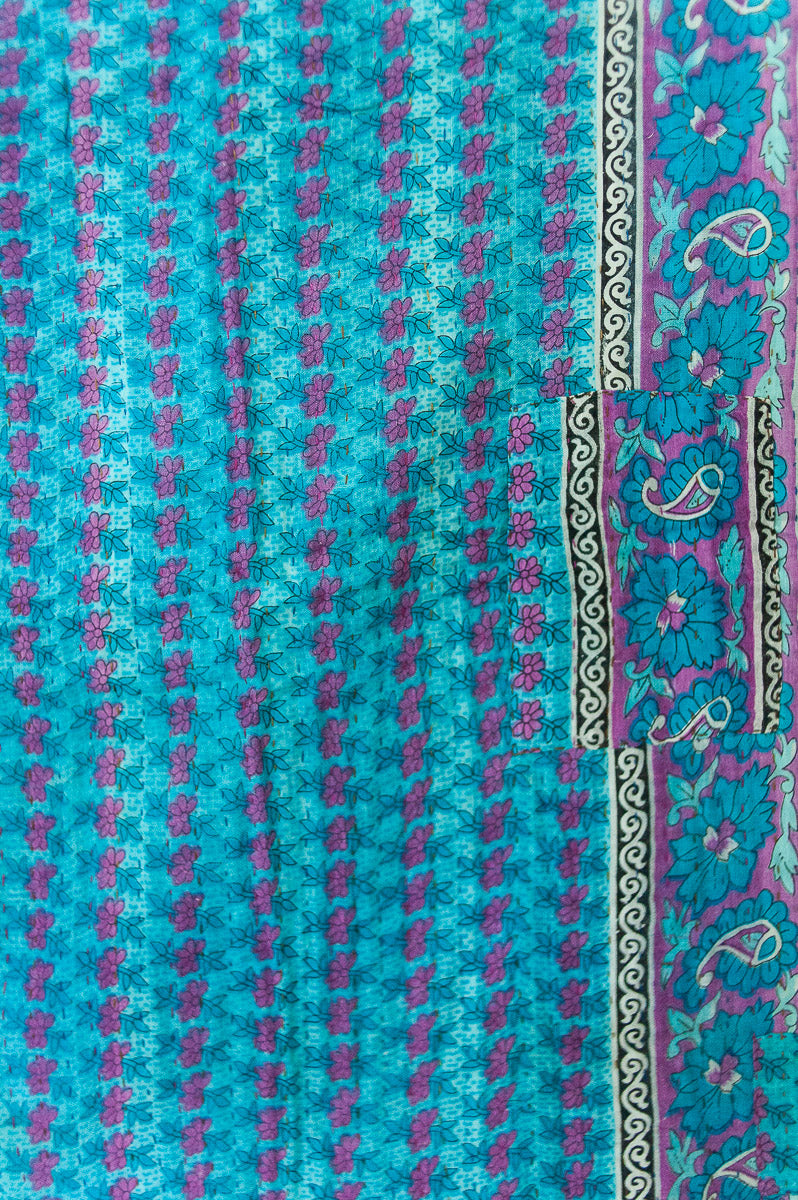 Bliss No. 4 Kantha Baby Blanket
