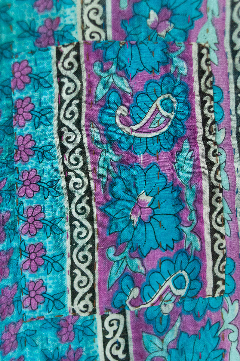 Bliss No. 4 Kantha Baby Blanket