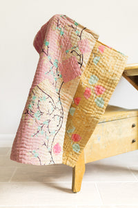 Bliss No. 5 Mini Kantha Blanket