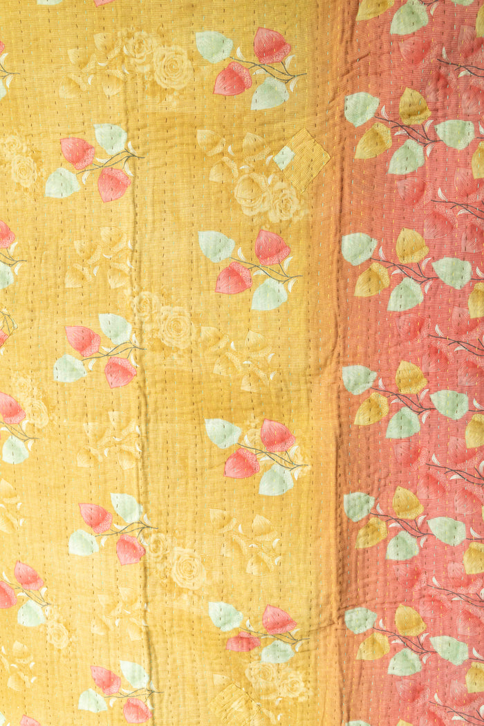 Bliss No. 5 Mini Kantha Blanket