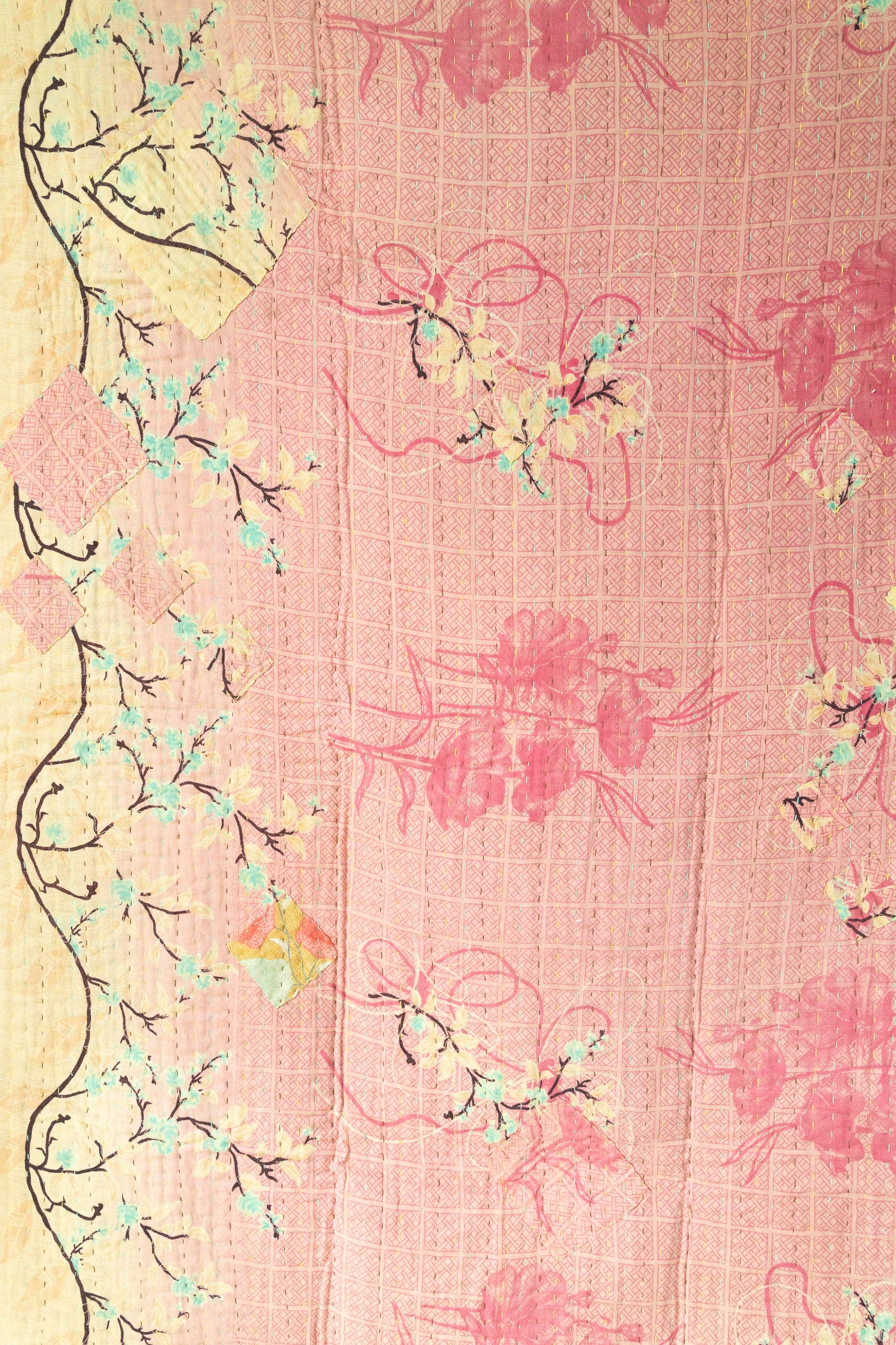 Bliss No. 5 Mini Kantha Blanket