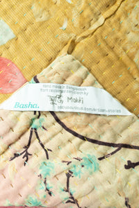 Bliss No. 5 Mini Kantha Blanket