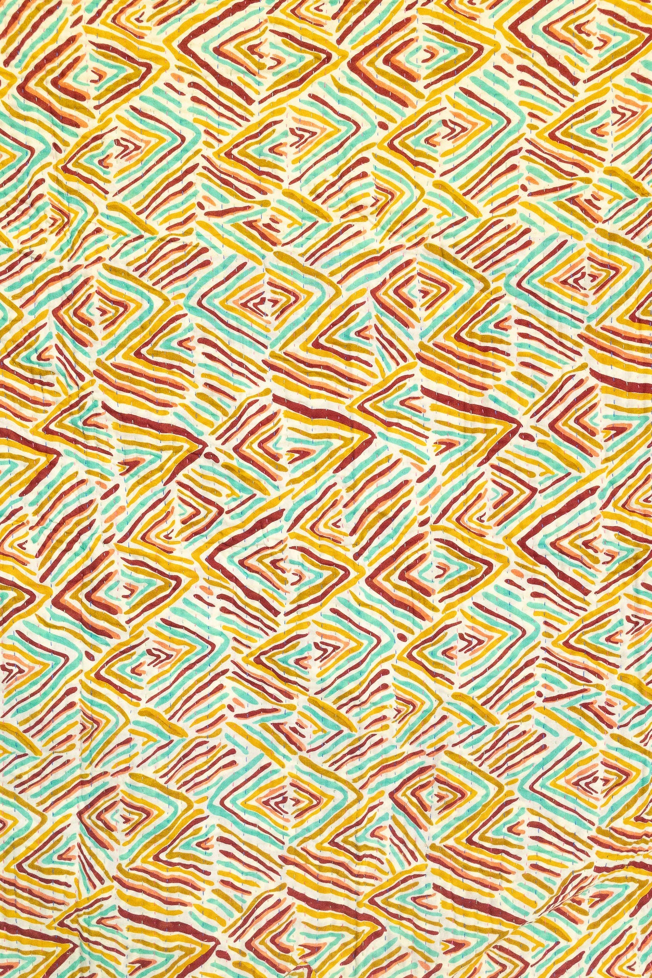 Bliss No. 5 Kantha Baby Blanket