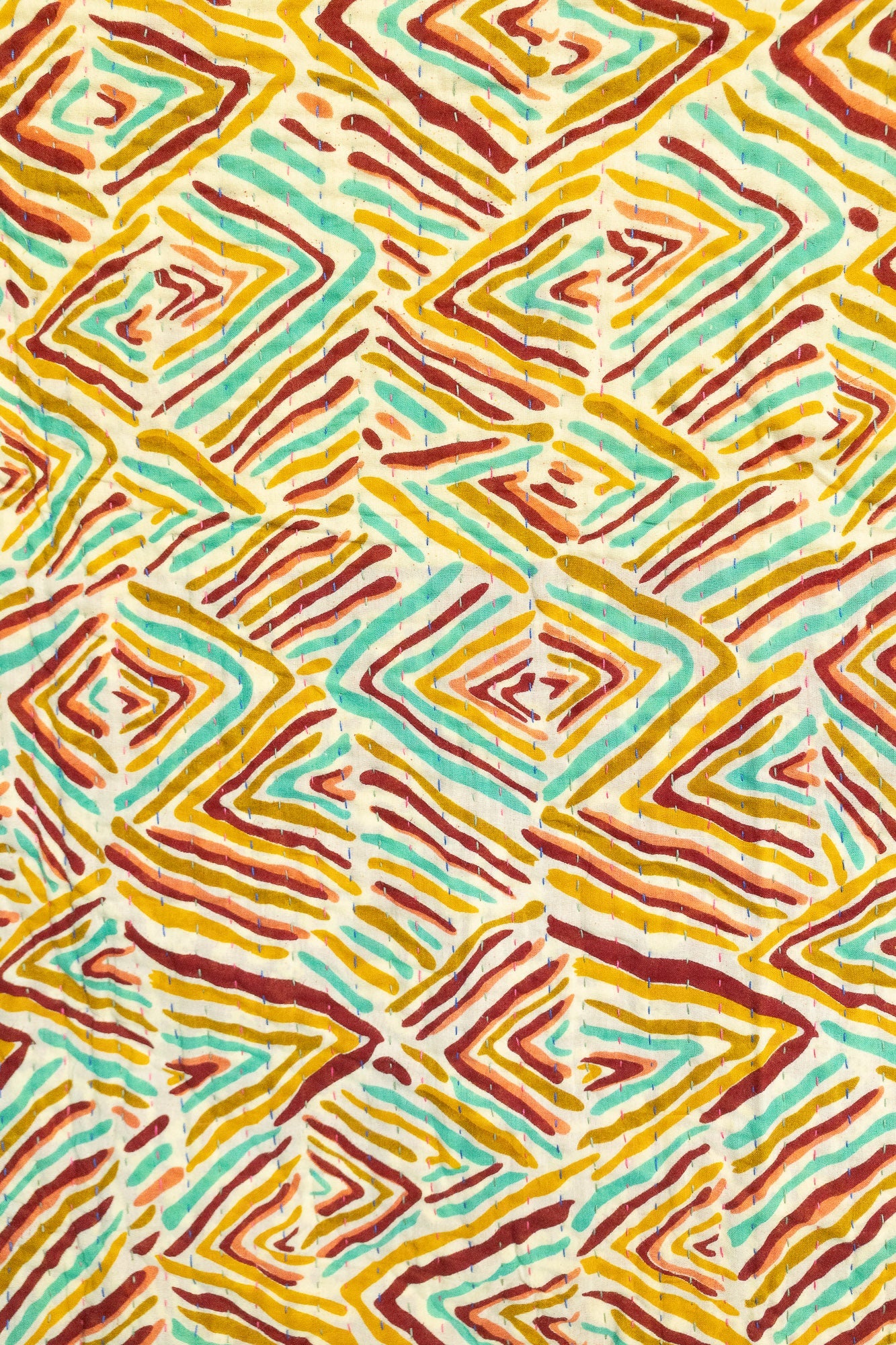 Bliss No. 5 Kantha Baby Blanket